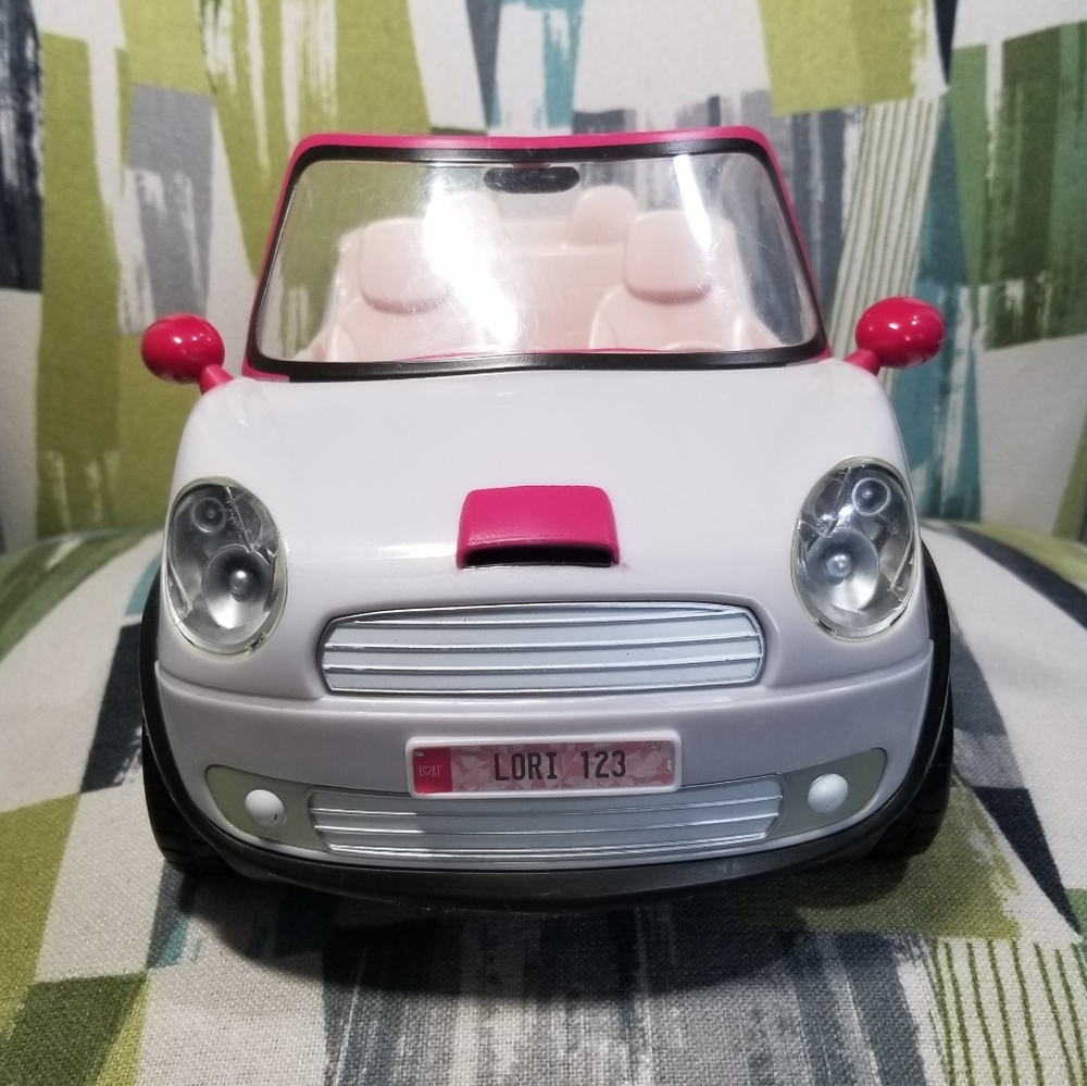Lori Dolls Go Everywhere Convertible Car for 6-inch Mini Dolls Battat Not Tested